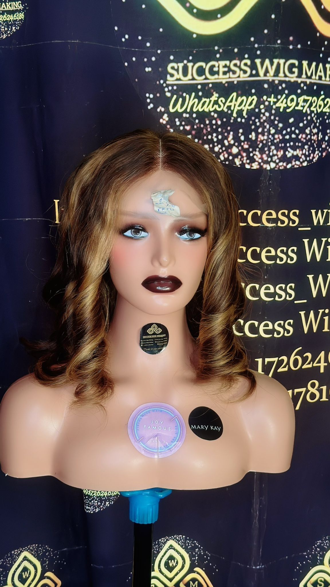 Luxury sdd Vietnamese bouncy curly ( piano highlight )