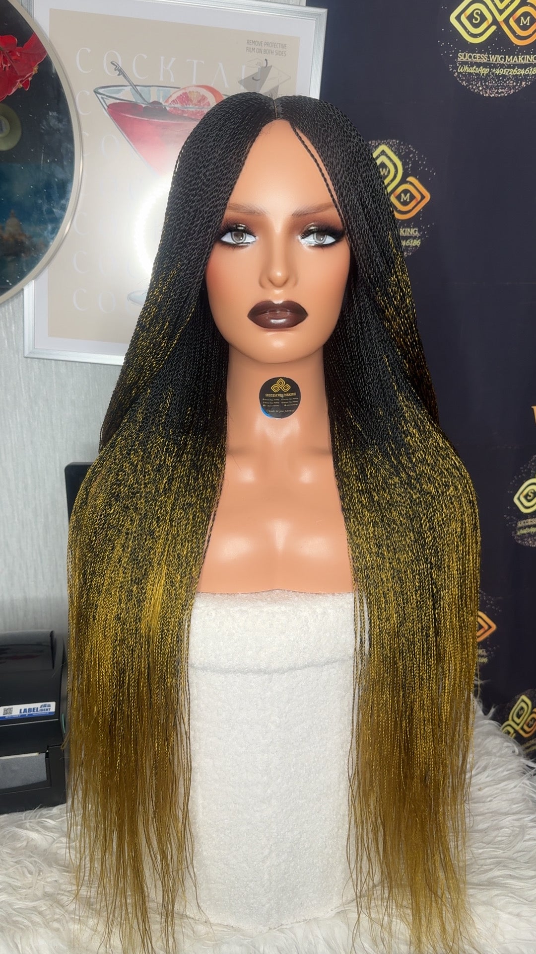 Braided wig