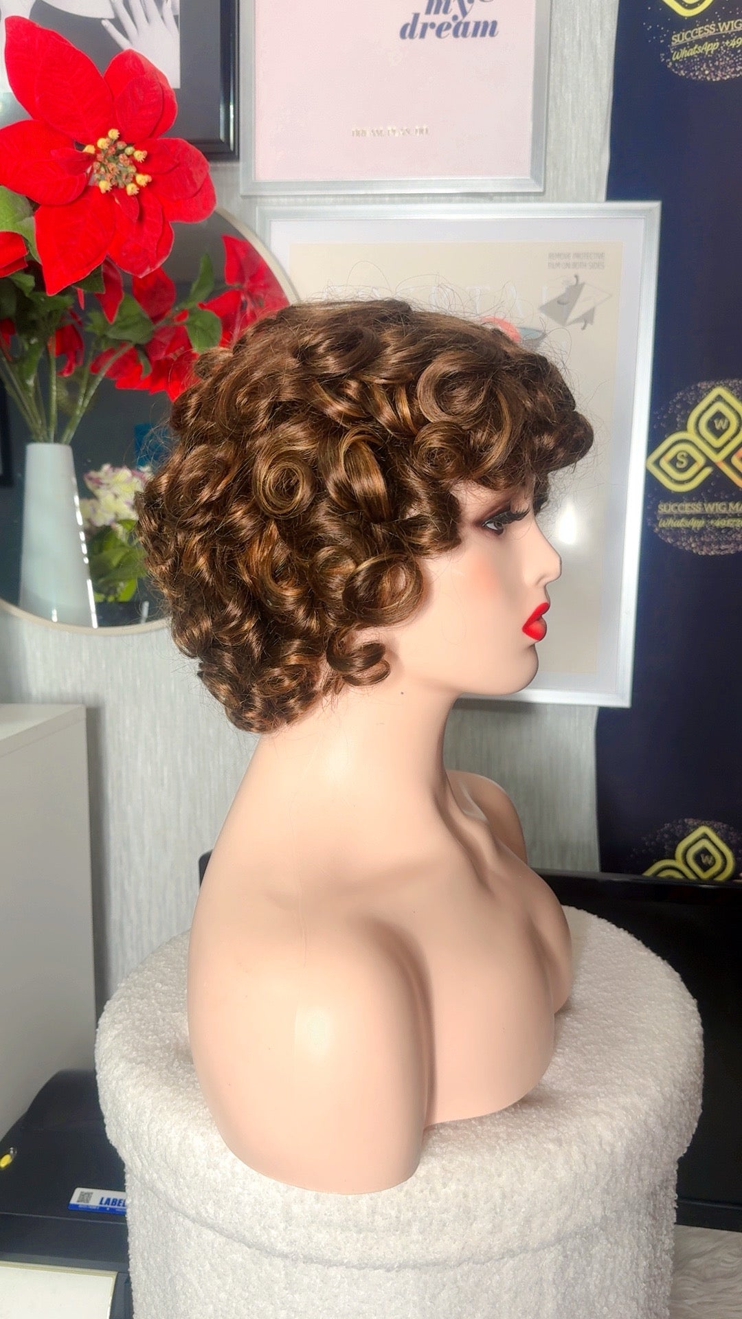 Omotola curly