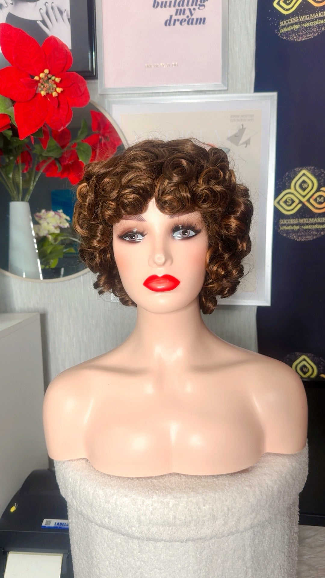 Omotola curly