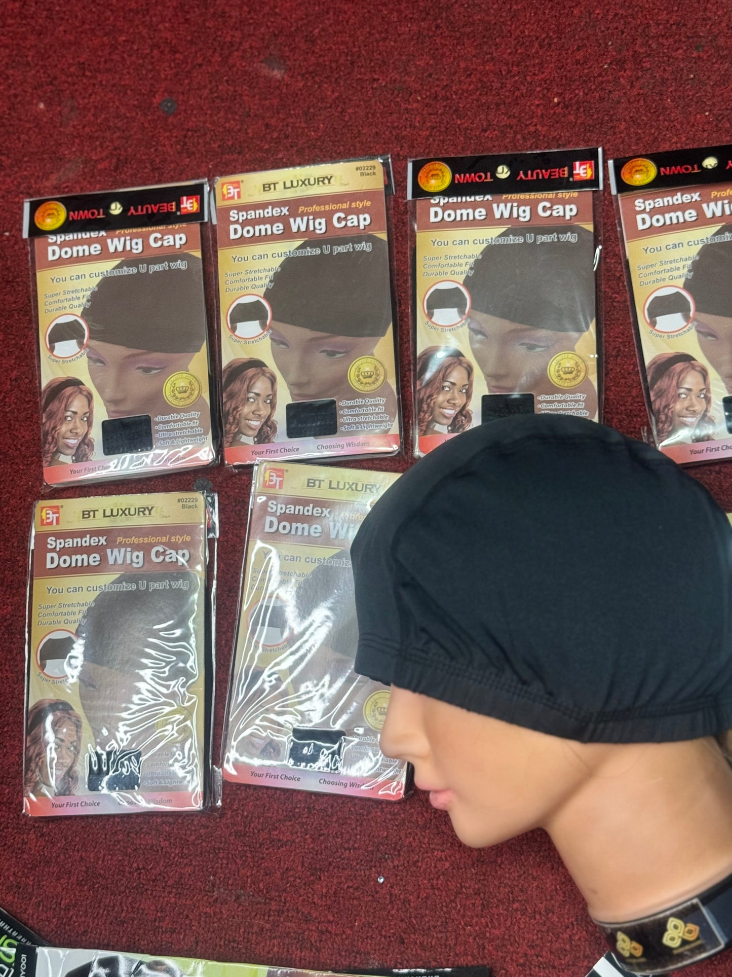 Spandex Dome Wig Cap