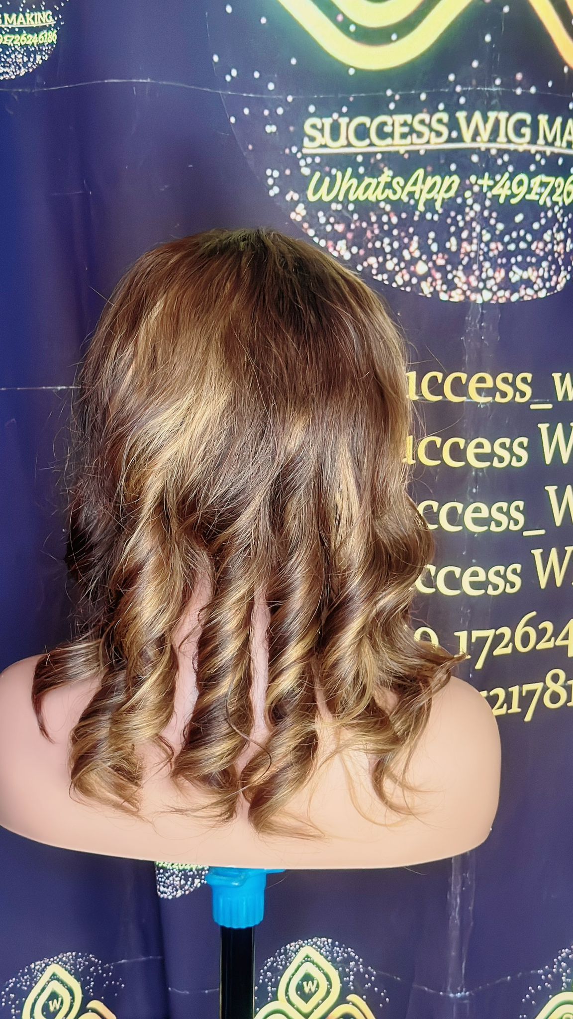 Luxury sdd Vietnamese bouncy curly ( piano highlight )