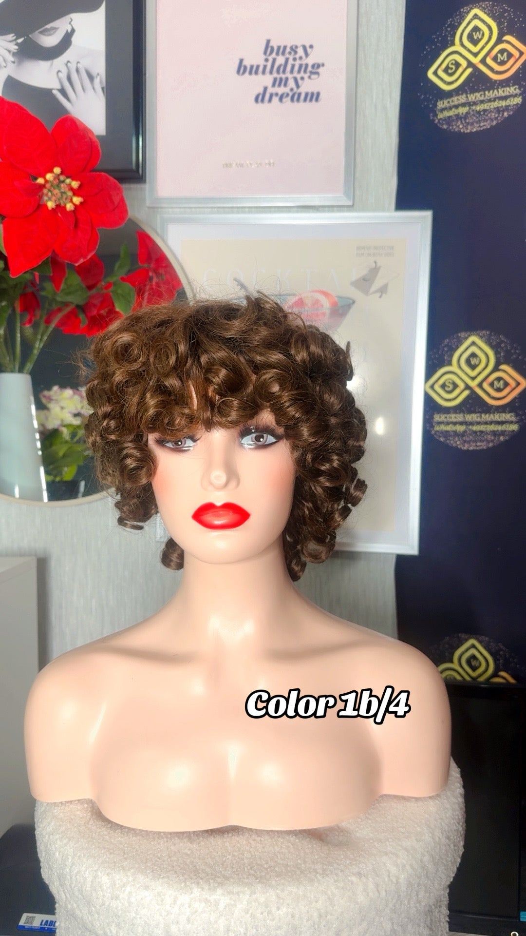 Omotola curly