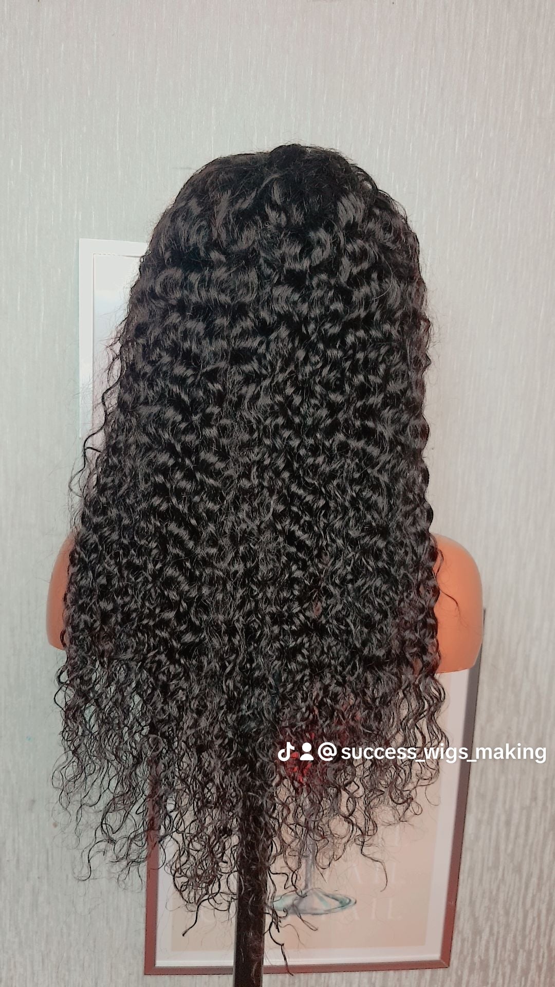 Water wave frontal wigs