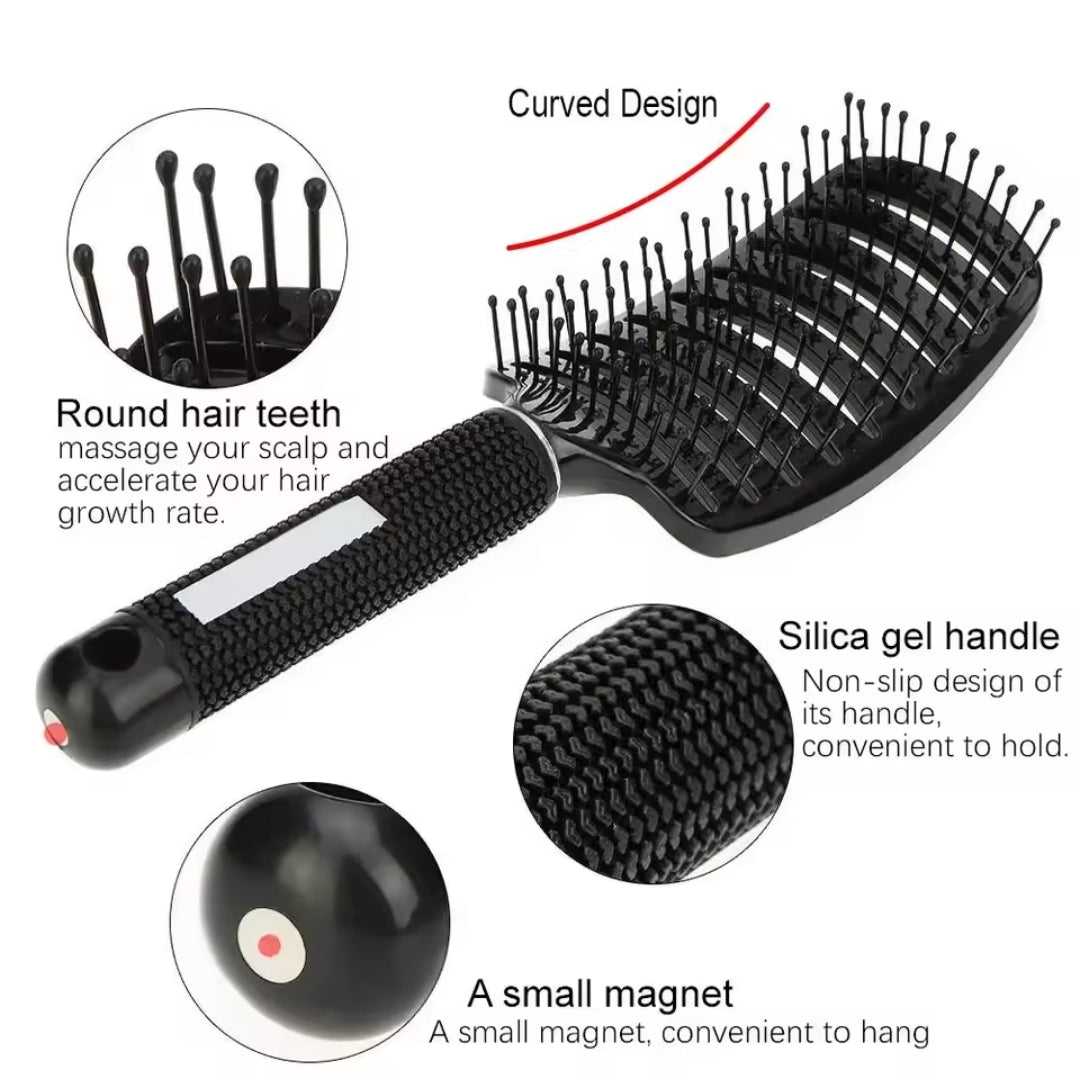 Wide-Tooth Curling Brush