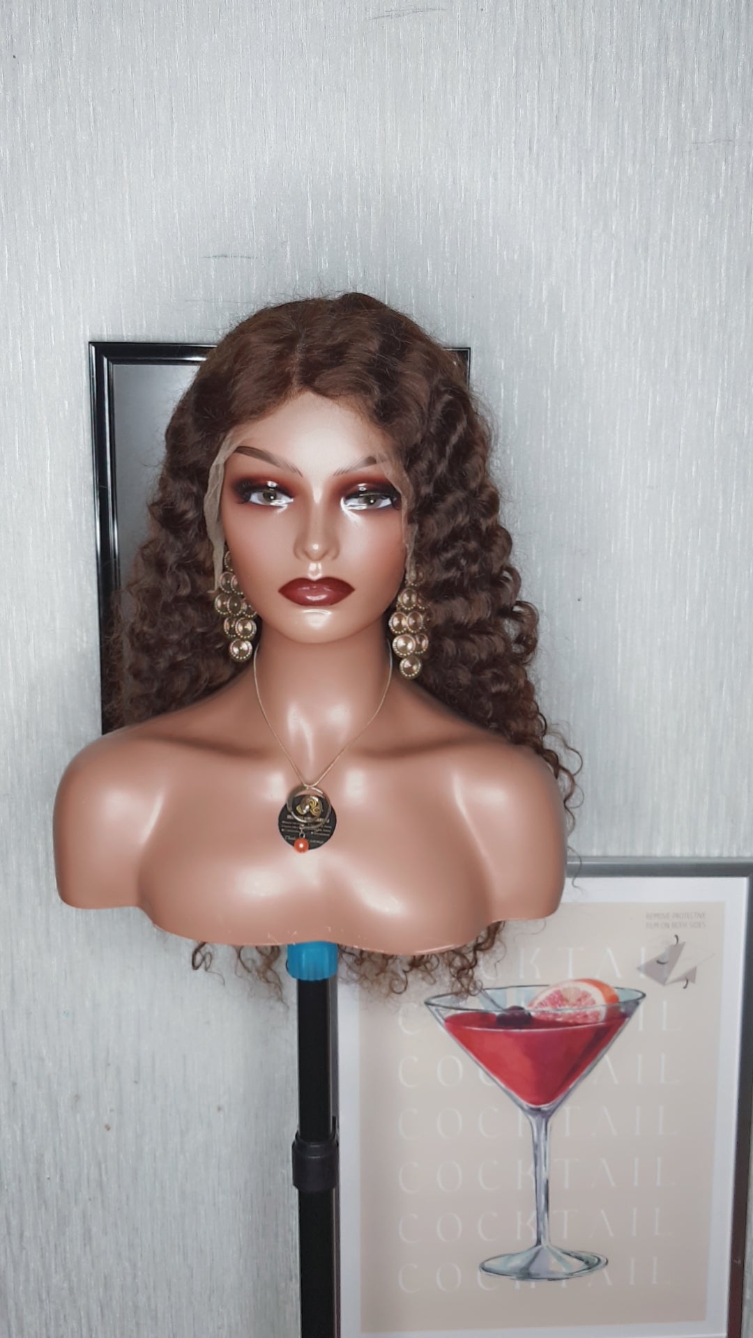 Frontal wig Deep curls