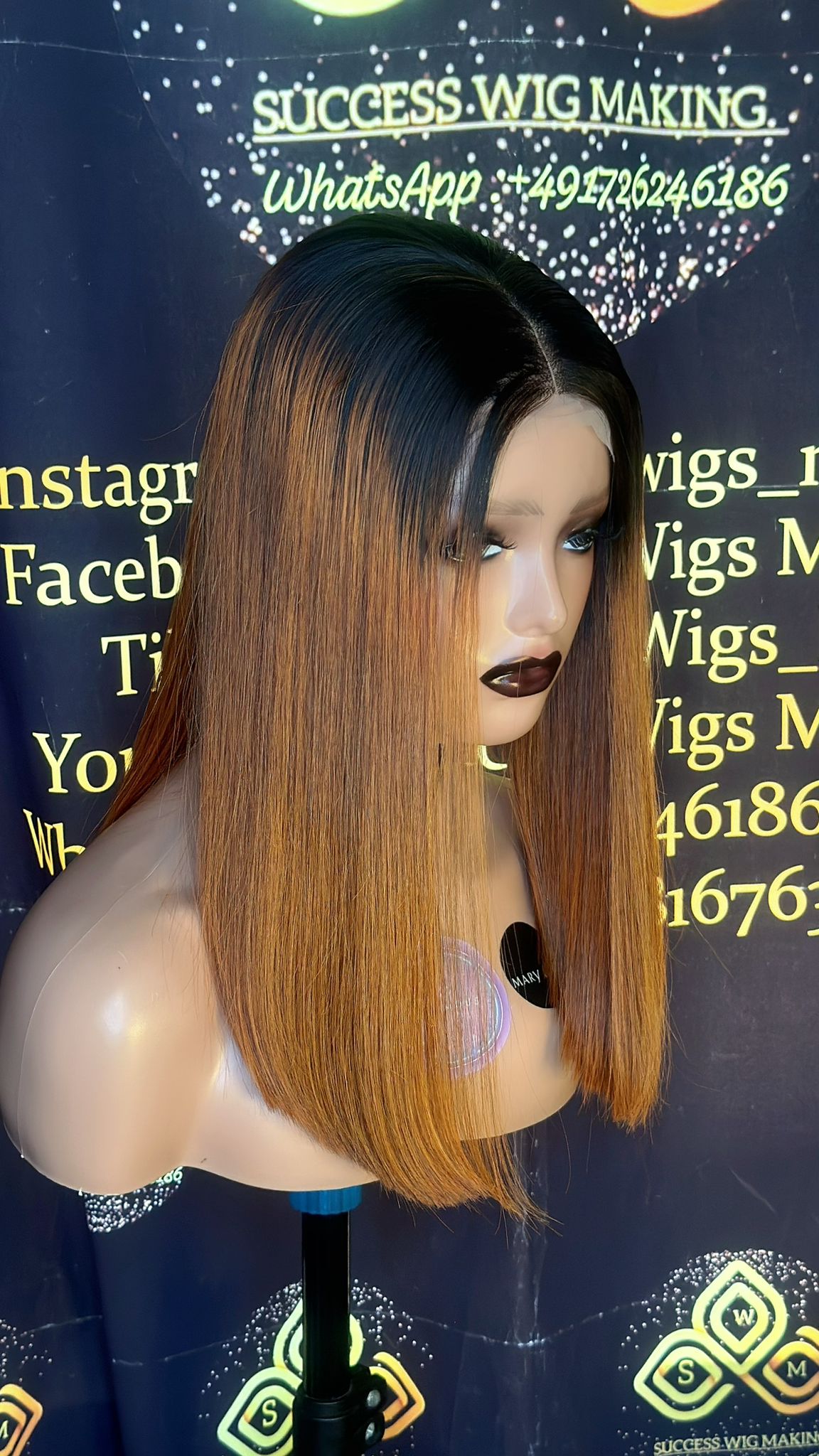 Sdd Vietnamese ombre gold bone straight