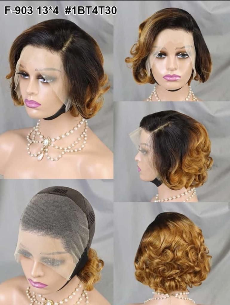 Frontal short wigs