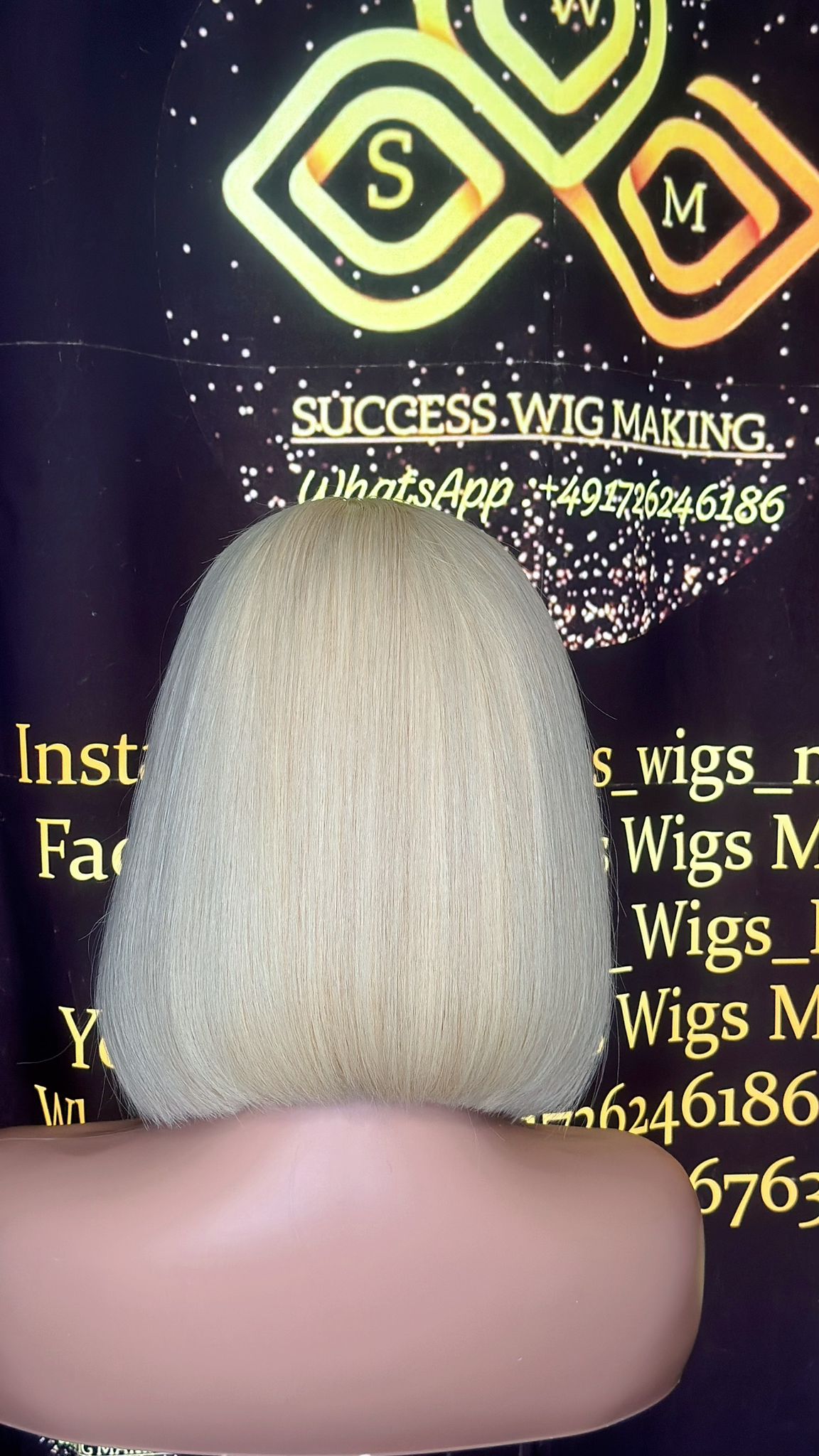 Sdd blonde bone straight