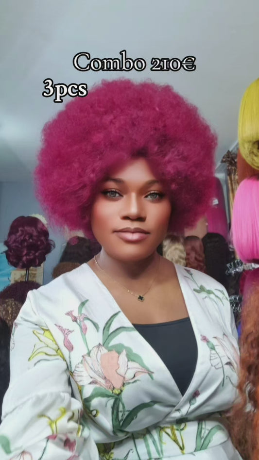 Combo 3 wigs frontal