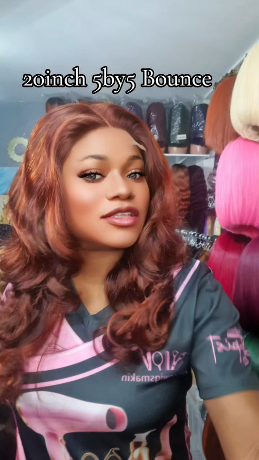 5by5 loose bounce wig
