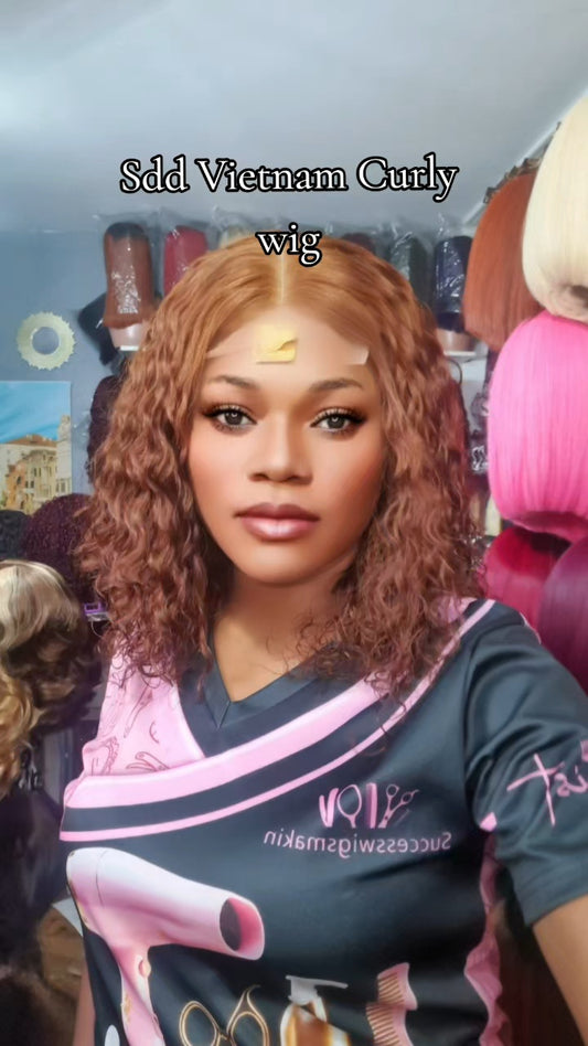Vietnam curly wig